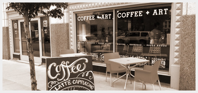 Mississippi Mud Cafe: Downtown St. Louis Coffee Shop, 1223 Pine